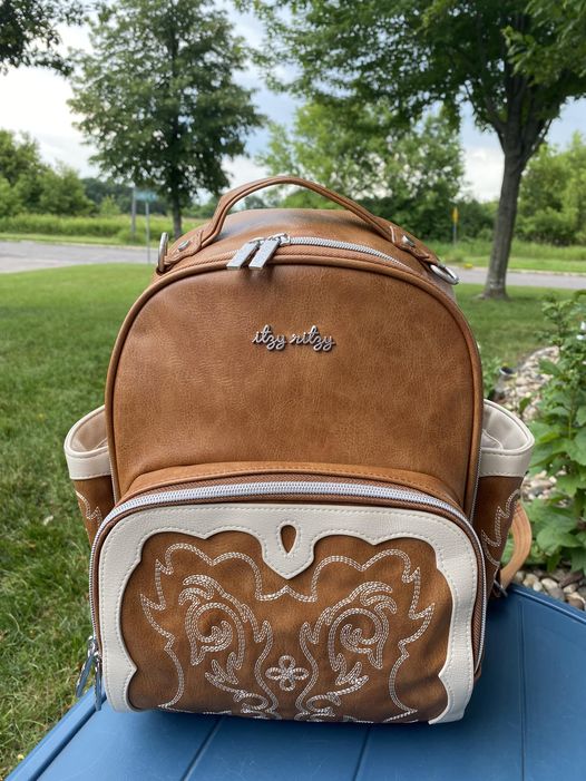 Nash Itzy Mini Plus™ Diaper Bag - Saddle