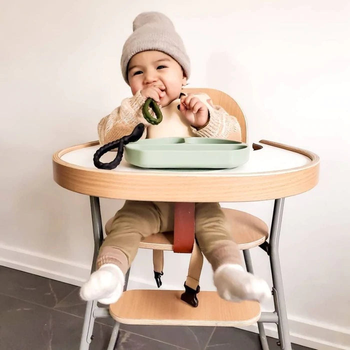 Sweetie Spoons™ - Silicone Baby Fork + Spoon Set