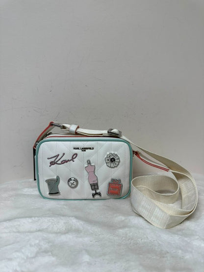 Karl Lagerfeld crossbody white