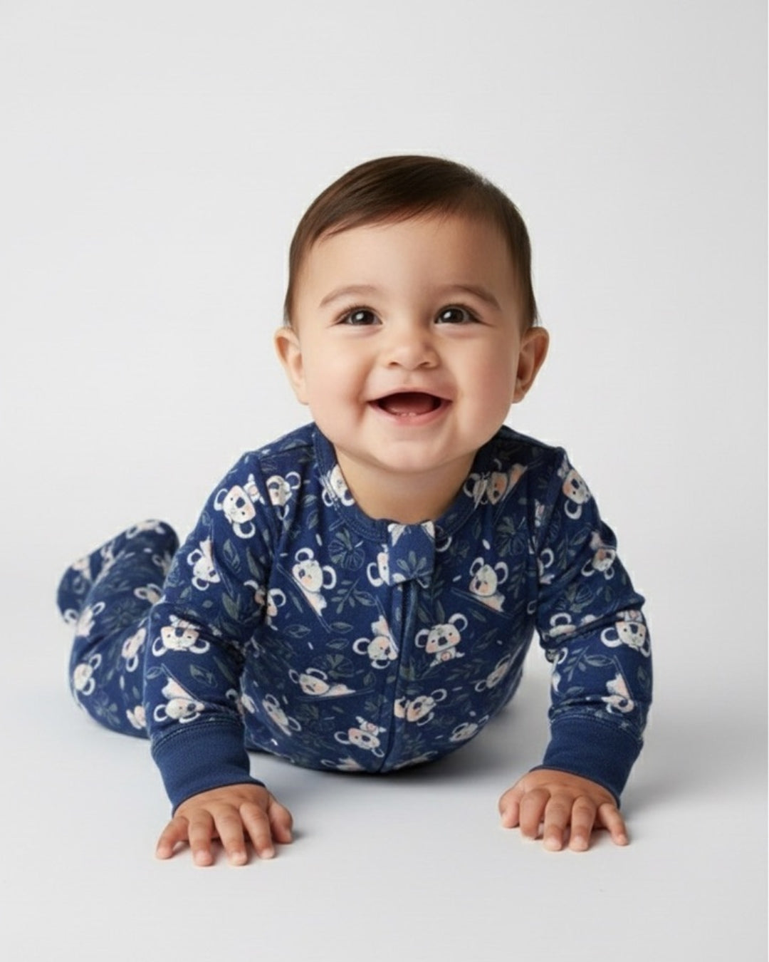 Turning Heads Koala 2-way zipper Fleece Onesie