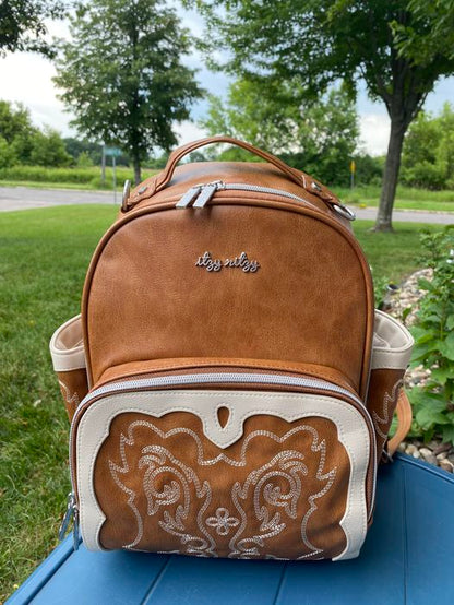 Nash Itzy Mini Plus™ Diaper Bag - Saddle
