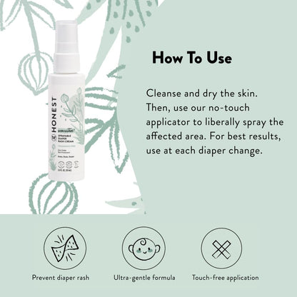 Sprayable Diaper Rash Cream
