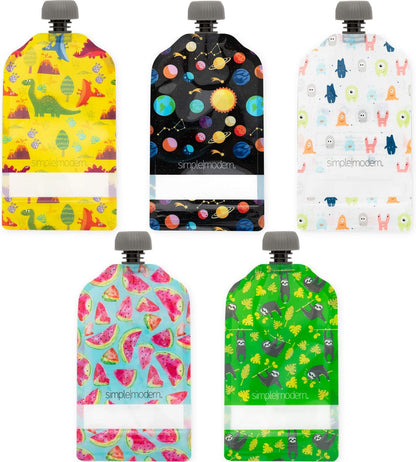 Reusable Baby Food Pouches for Toddlers
