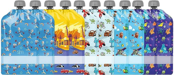 Reusable Baby Food Pouches for Toddlers