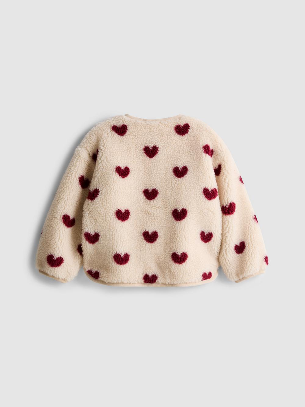 1-9yrs | Borg Heart Graphic Fleece