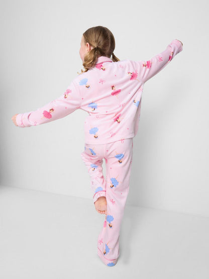1-9yrs | Ballerina Graphic Cosy Shirt Pyjamas