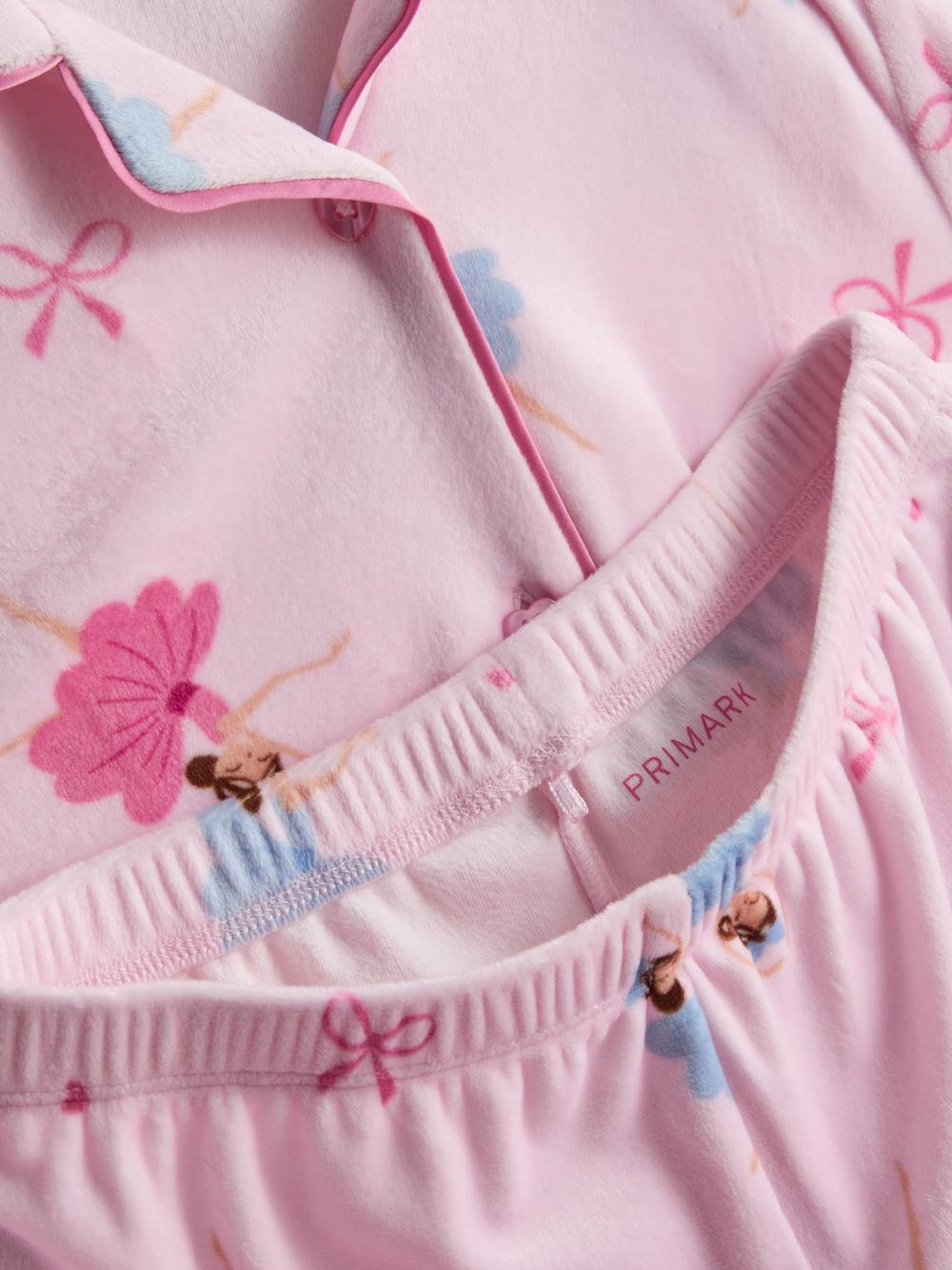 1-9yrs | Ballerina Graphic Cosy Shirt Pyjamas