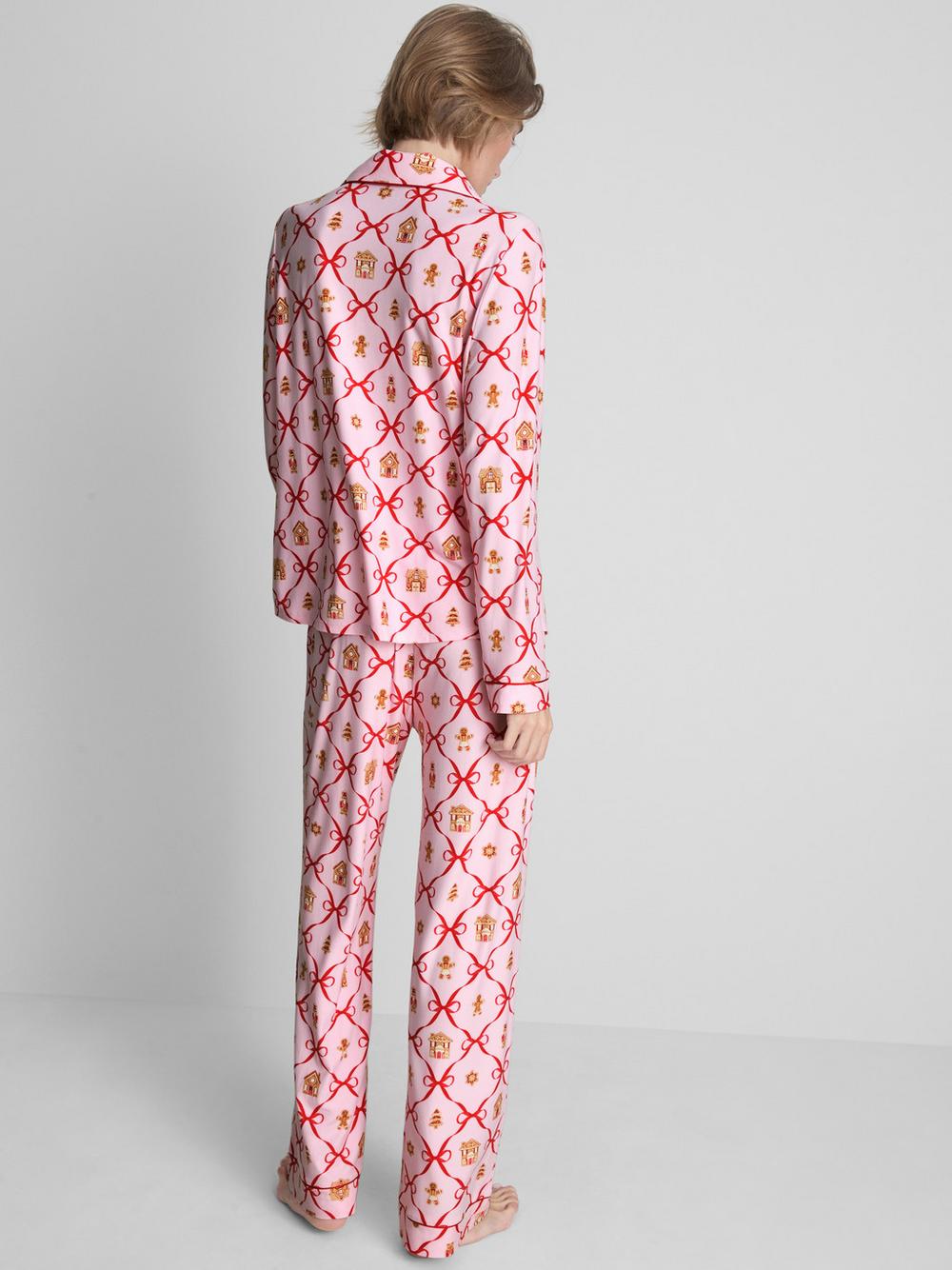 Gingerbread Christmas Boyfriend Pyjamas