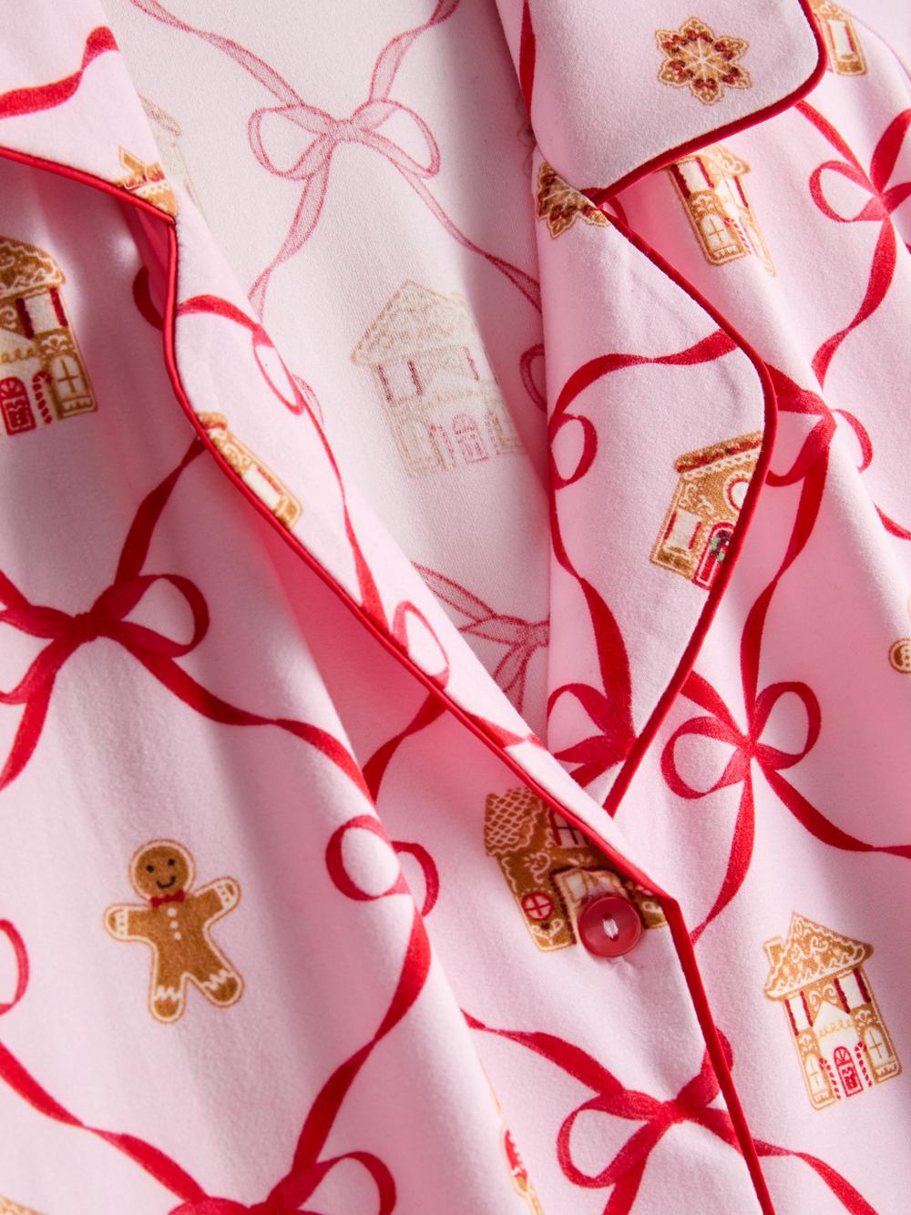 Gingerbread Christmas Boyfriend Pyjamas
