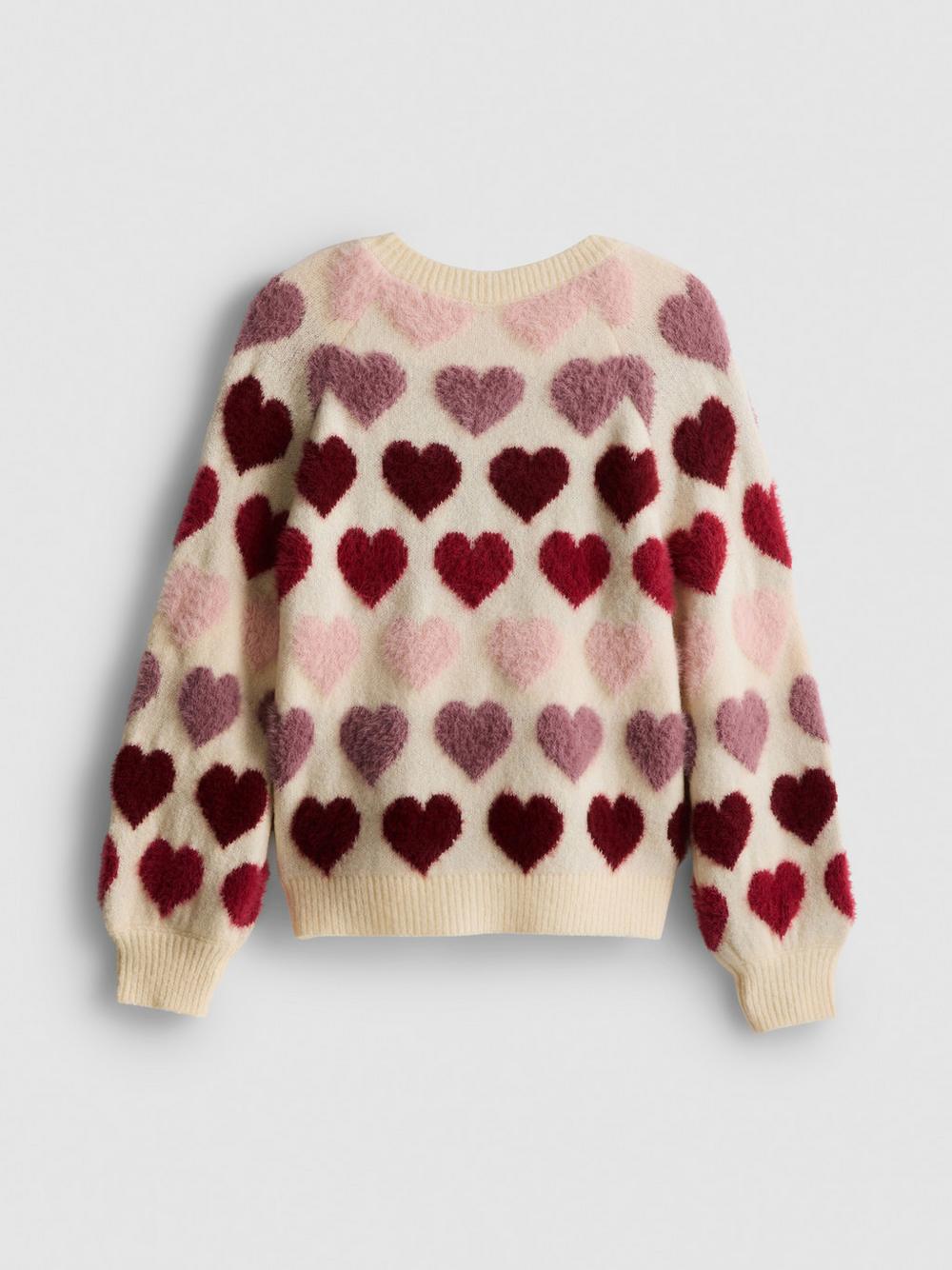 1-9yrs | Heart Cardigan