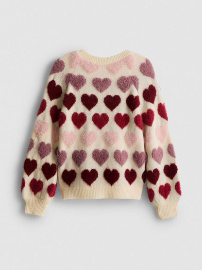 1-9yrs | Heart Cardigan