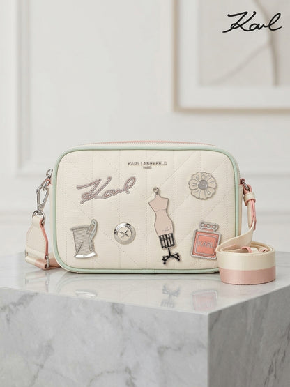 Karl Lagerfeld crossbody white