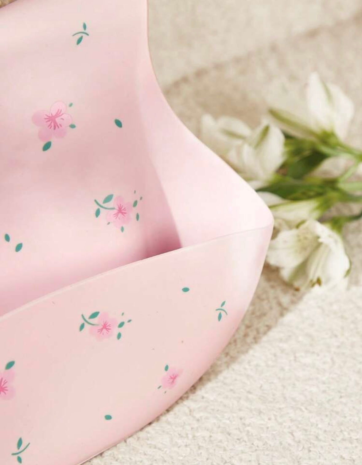 Blossom Catcher Silicone Bib