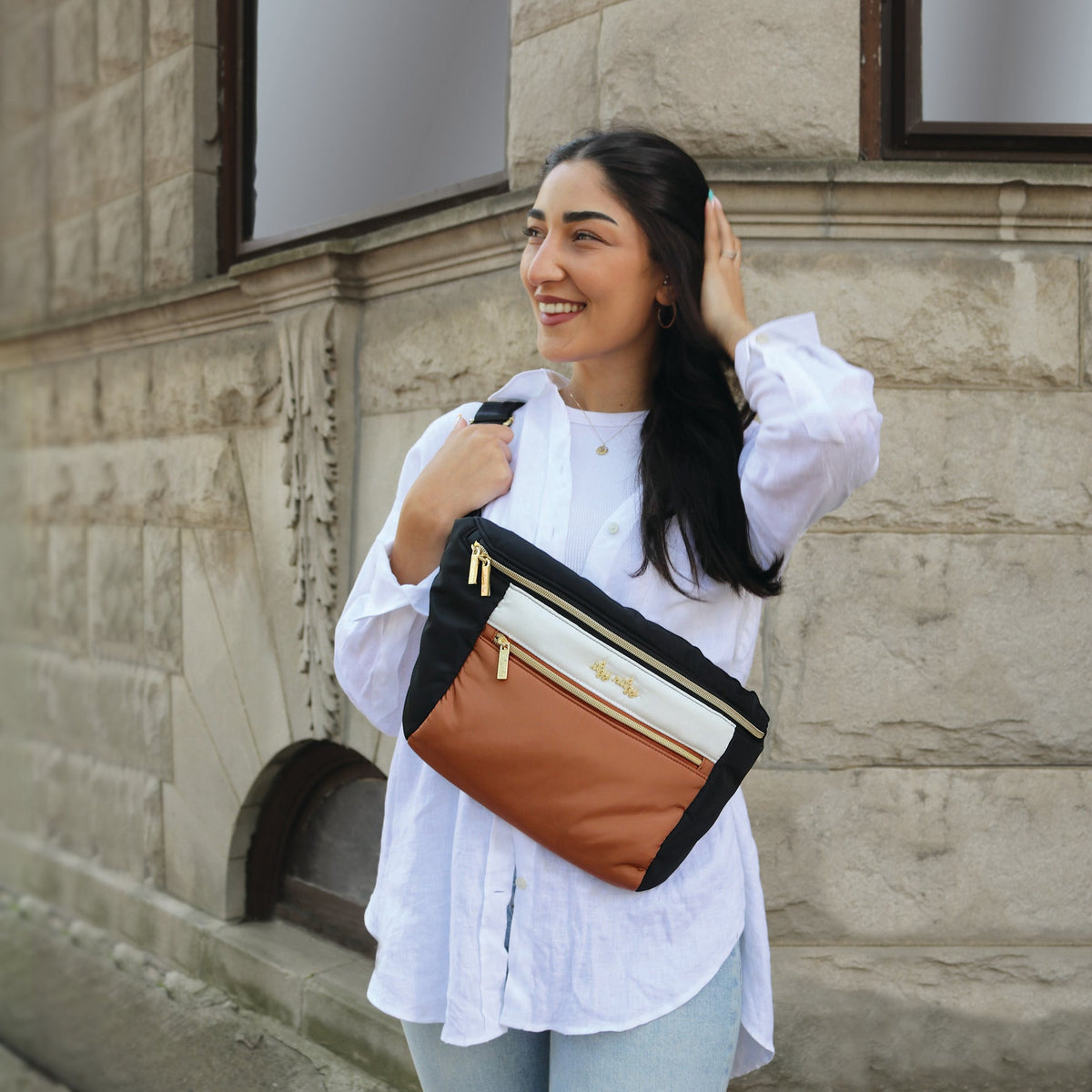 Ritzy Pack Fanny Pack & Crossbody Diaper Bag