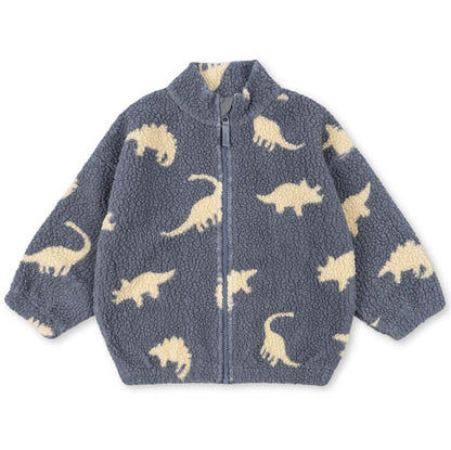 Sherpa Grey Dino Fleece Jacket