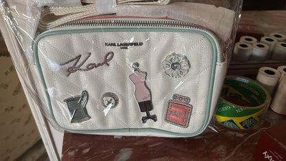 Karl Lagerfeld crossbody white