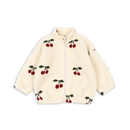 Sherpa Cherry Fleece Jacket