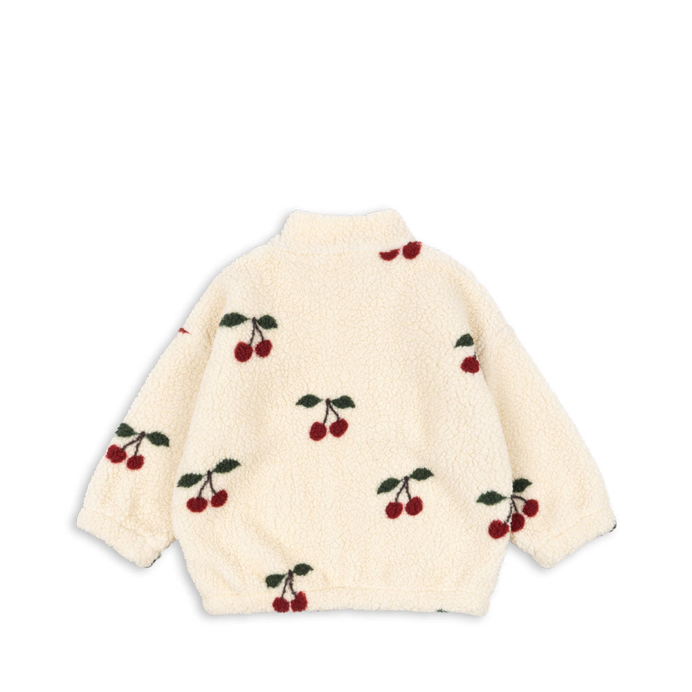 Sherpa Cherry Fleece Jacket